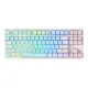 Ajazz AK873 Hot Swappable Blue Switch OEM Keycaps Mechanical Gaming Keyboard